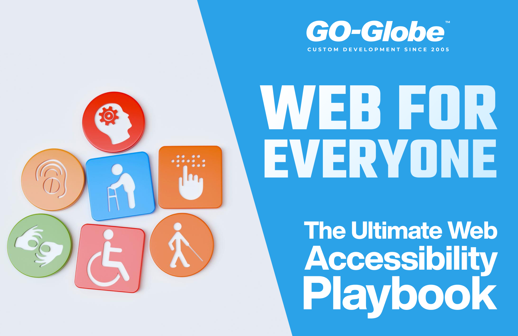 Developer implementing web accessibility features on a website.