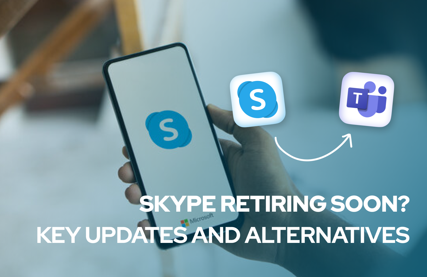 Microsoft Teams interface showcasing chat and video call features.