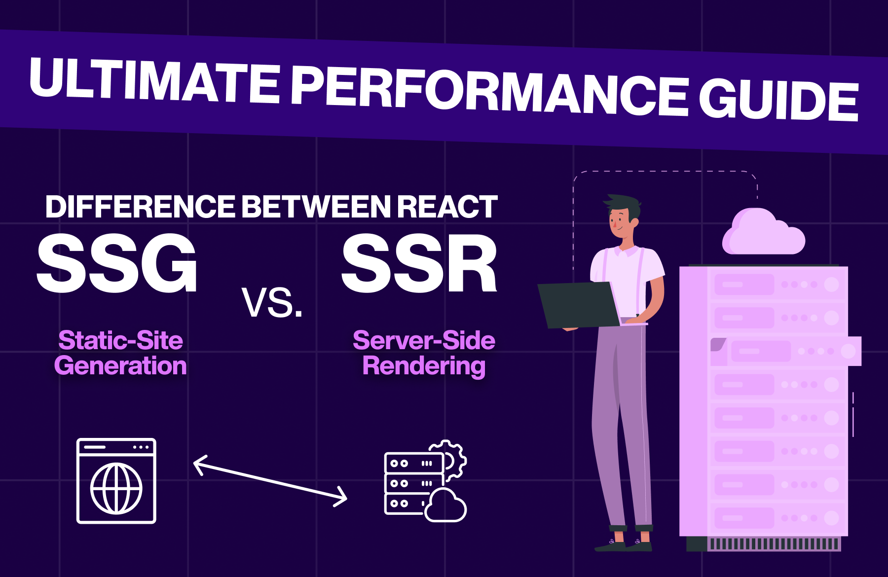 Comparison of SSG vs SSR in E-commerce SEO strategies