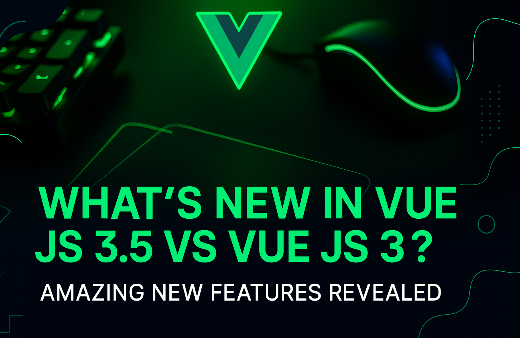 Vue.js 3.5 interface showcasing enhanced performance features