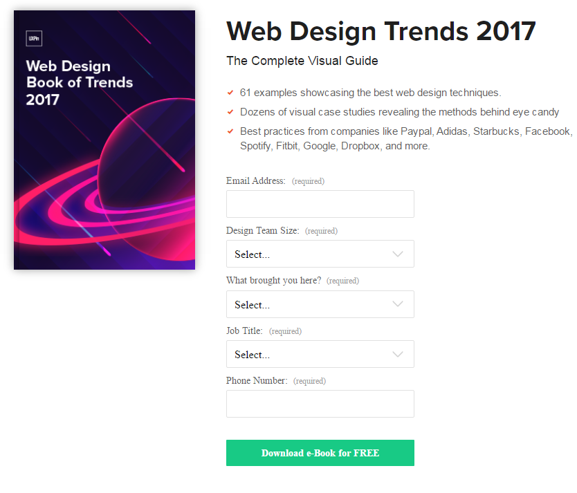 Web Design Trends for 2017